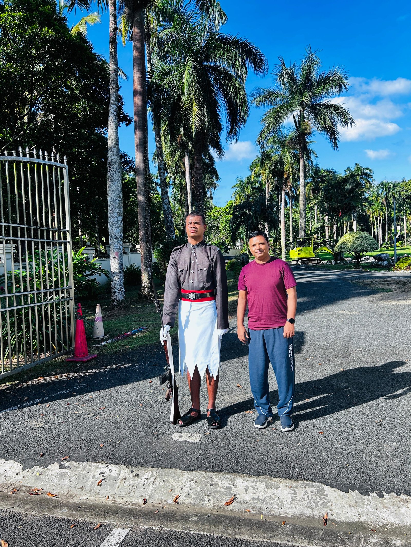 Exploring Fiji Island During Formal Patient Visit