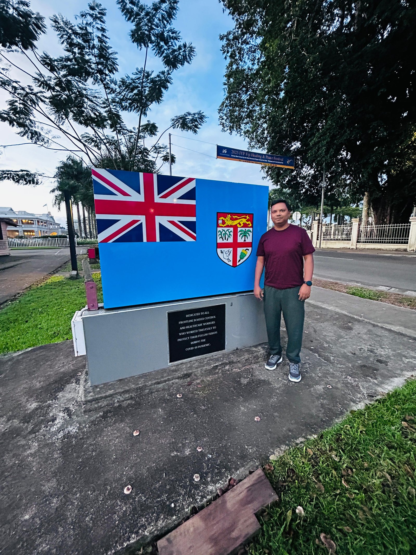 Exploring Fiji Island During Formal Patient Visit